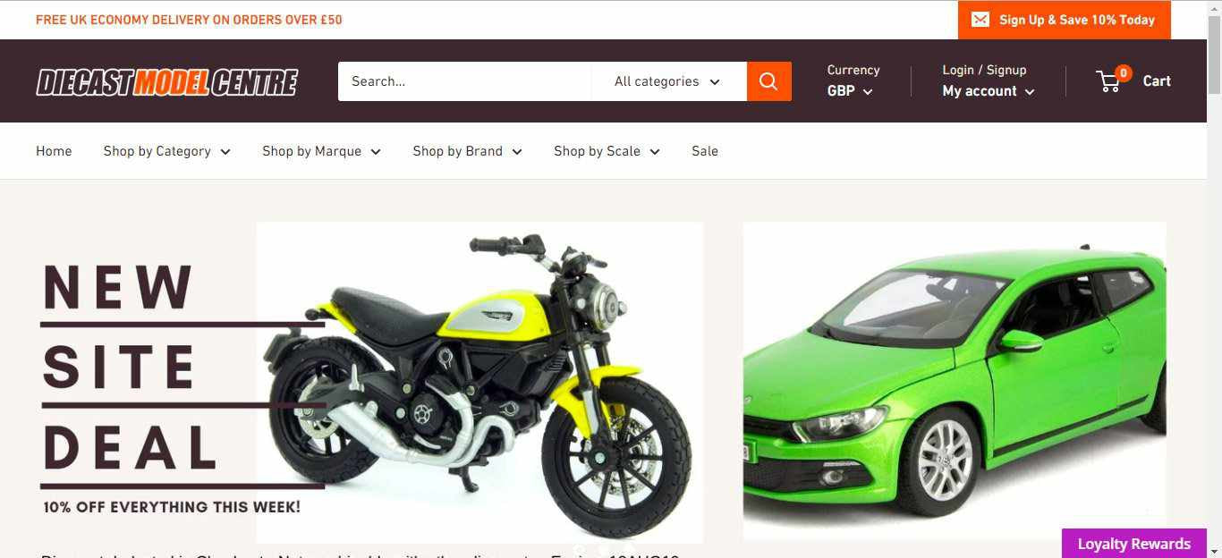 It's here, our new site and with 10% off!