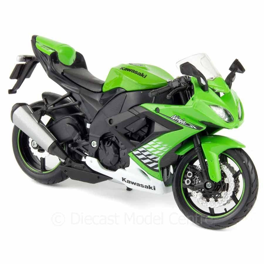 Kawasaki Diecast Scale Model Motorcycles