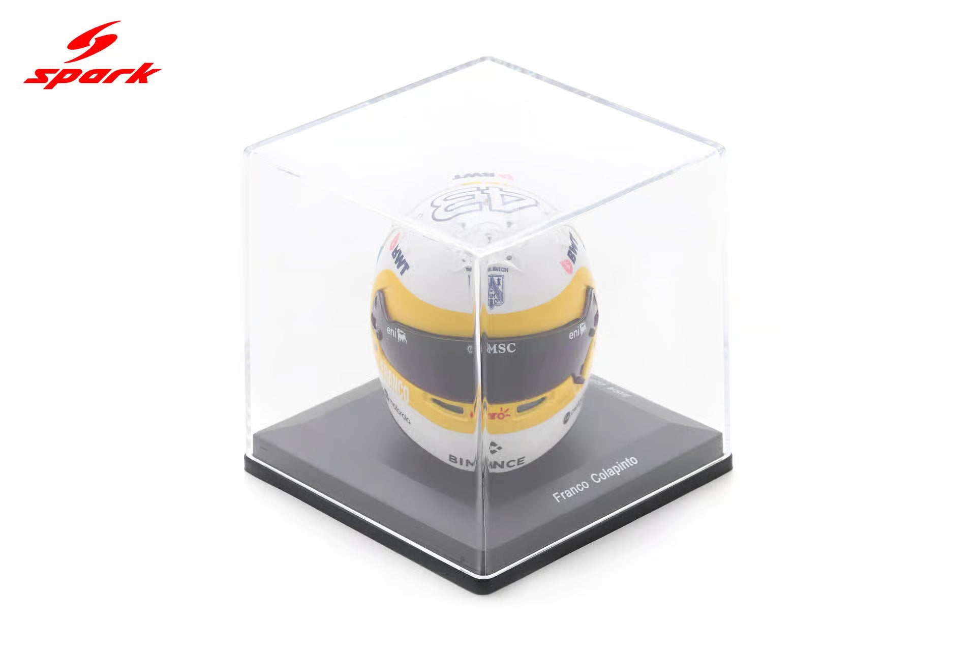 Franco Colapinto F1 US GP 2025 Helmet 1:5 Scale Resin Replica – Spark