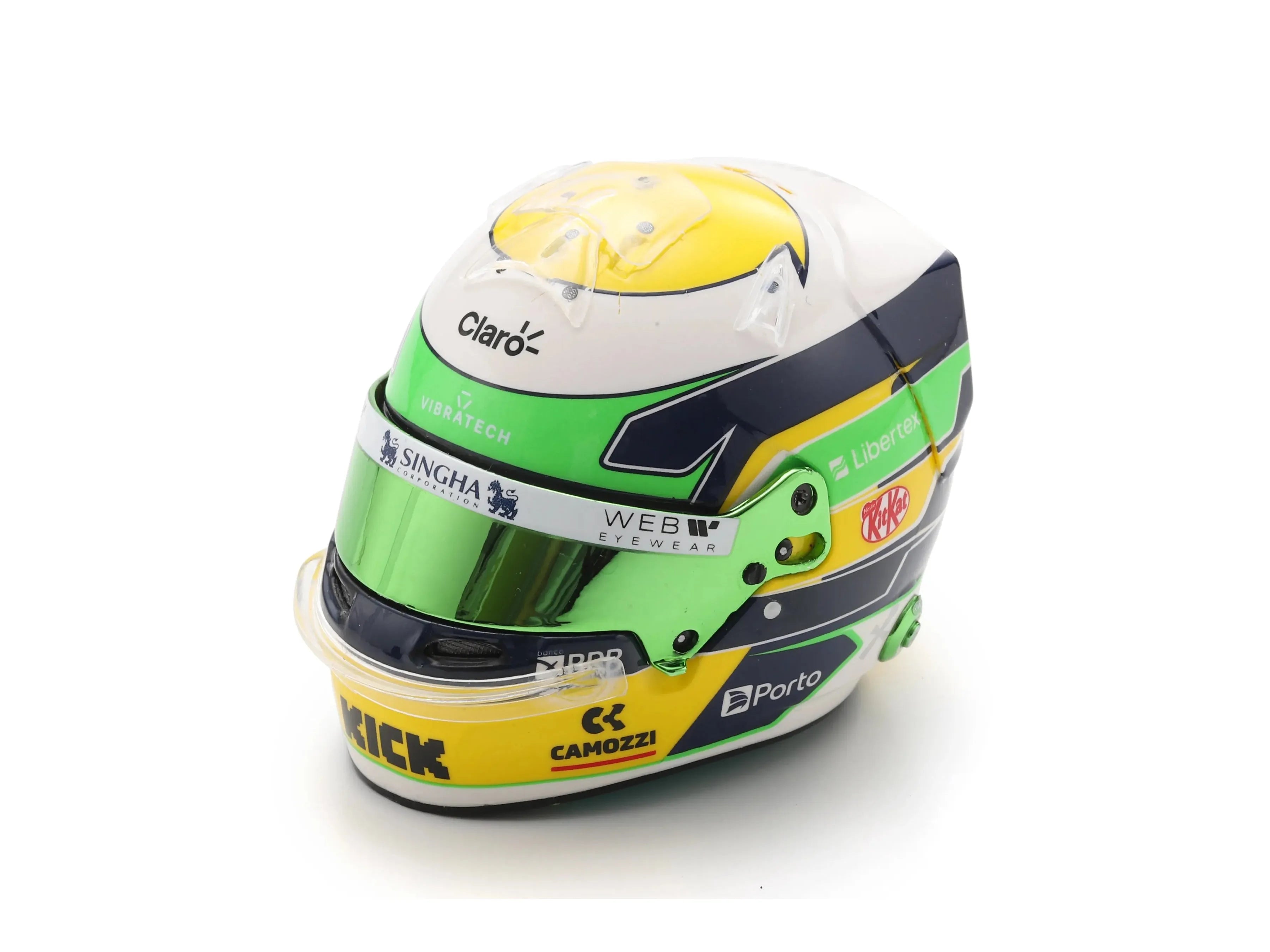 Gabriel Bortoleto 2025 Helmet Stake F1 Team Kick Sauber 1:5 Scale Spark Replica