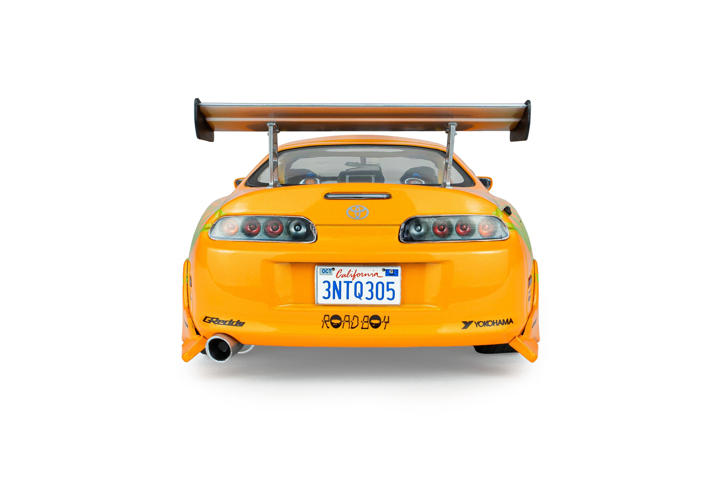 Toyota Supra Mk4 (A80) Fast and Furious 1 Brian Toit Ouvert 2001 1:18 Solido Modèle réduit