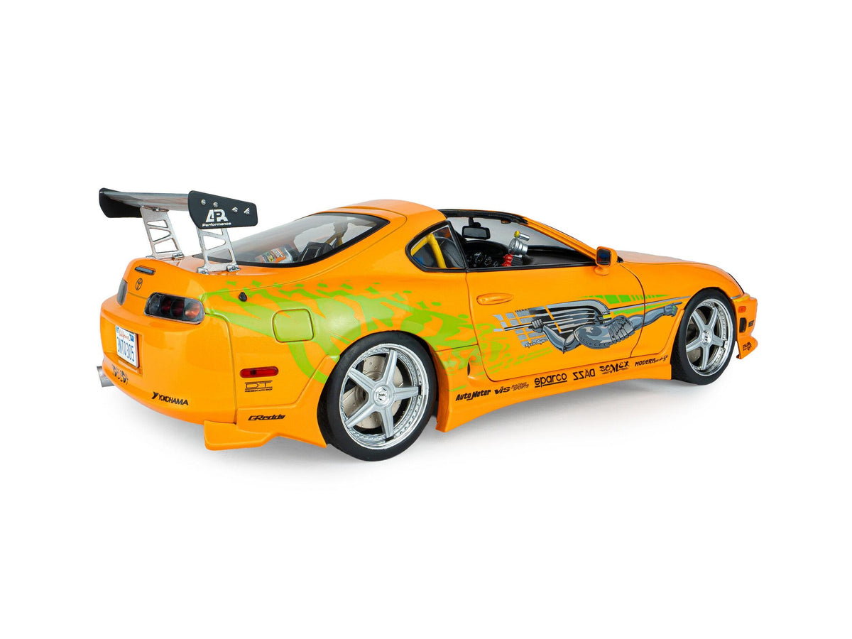 Toyota Supra Mk4 (A80) Fast and Furious 1 Brian Toit Ouvert 2001 1:18 Solido Modèle réduit