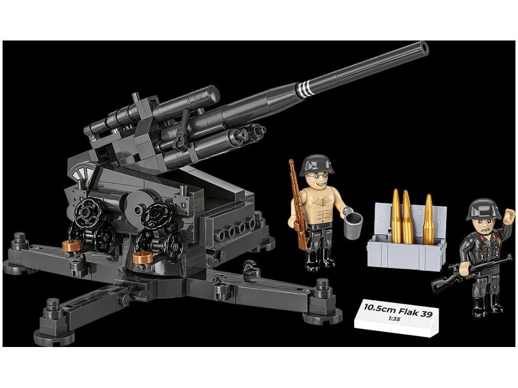 10.5 cm Flak 39 (339 pcs) Cobi Brick Build Kit-Cobi-Diecast Model Centre