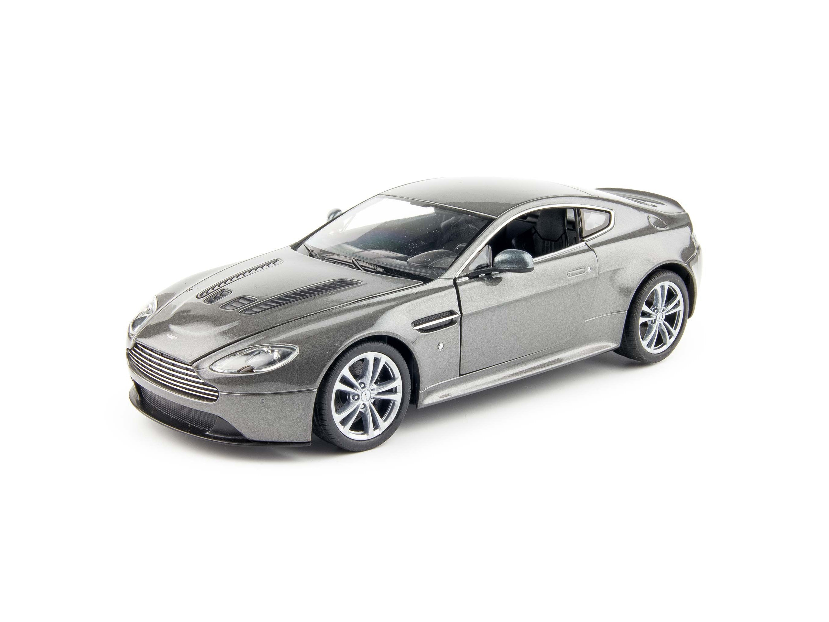 Aston Martin V12 Vantage silver - 1:24 Scale