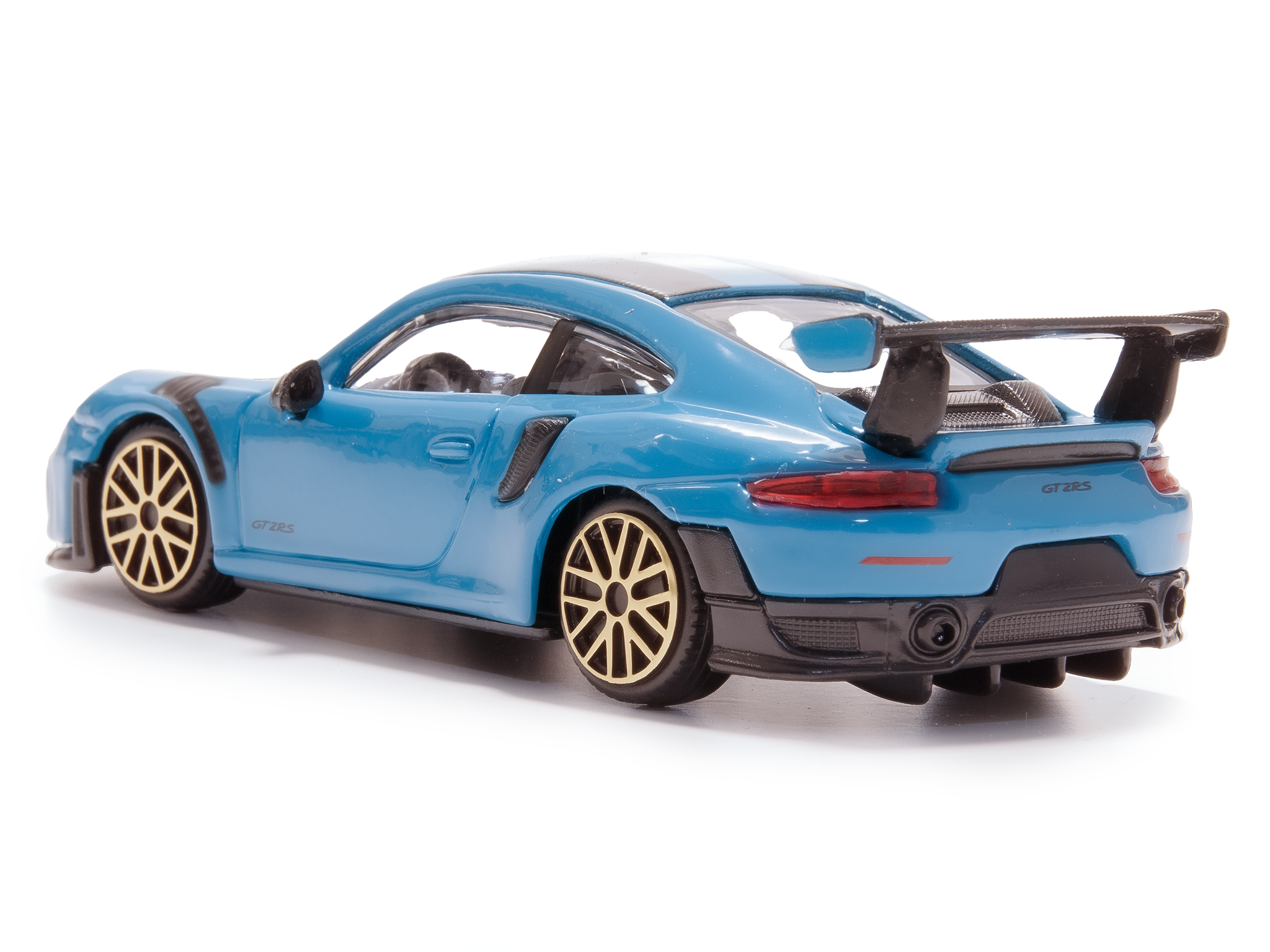 Porsche 911 GT2 RS blue - 1:43 Scale Toy Car