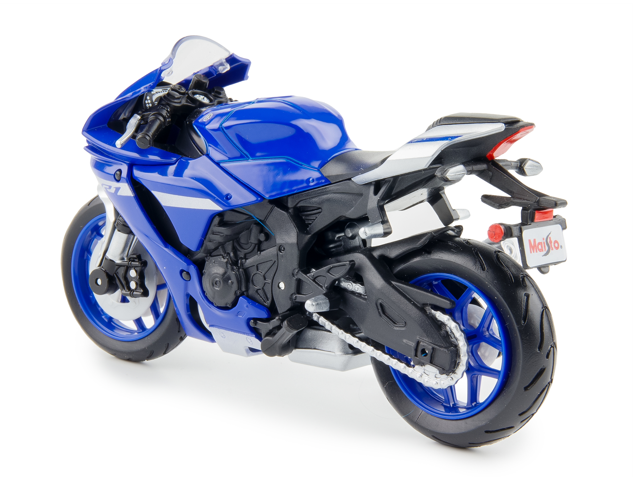 Yamaha YZF-R1 2021 blue - 1:18 Scale