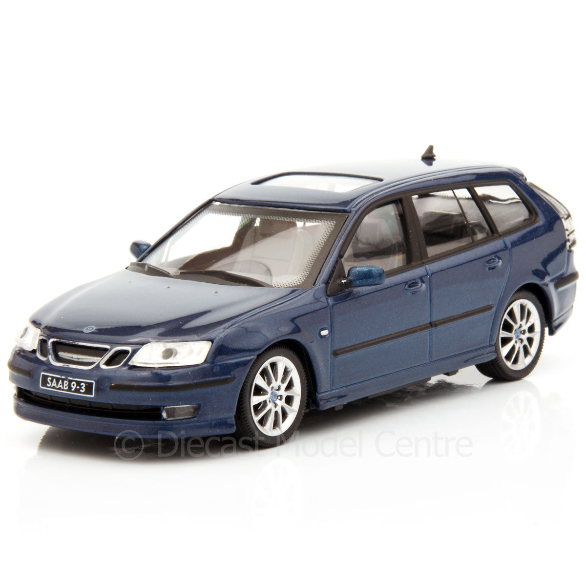 Saab 93 Sport Combi Blue 1:43 Scale Cararama Diecast Model Car