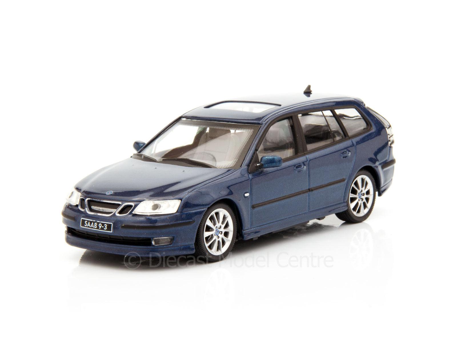 Saab 93 Sport Combi Blue 1:43 Scale Cararama Diecast Model Car