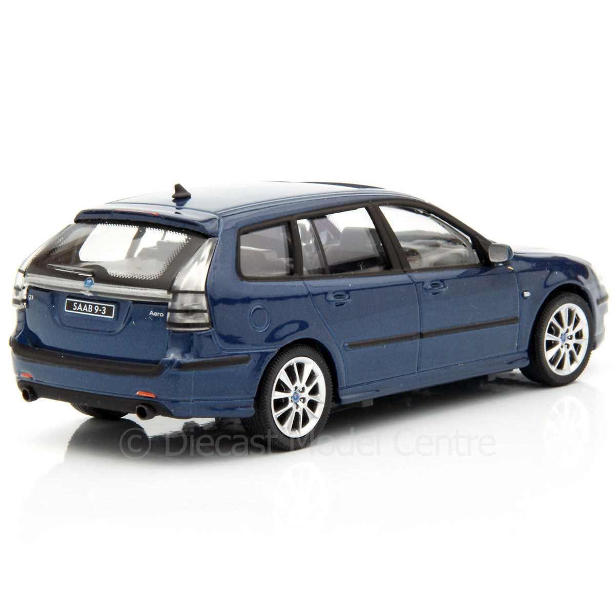 Saab 93 Sport Combi Blue 1:43 Scale Cararama Diecast Model Car