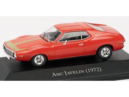 AMC Javelin 1972 Red 1:43 Scale Diecast Model-Unbranded-Diecast Model Centre