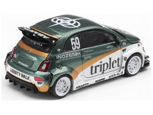 Abarth 595 LB-Works TY Edition (RHD) 1:64 Scale Diecast MPV – MINI GT-MINI GT-Diecast Model Centre