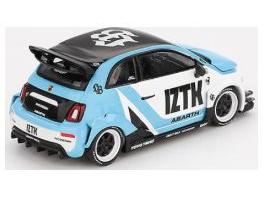 Abarth 595 LB-Works X Abas Works IZTK (LHD) 1:64 Scale MINI GT Diecast Model (Blister Packaging)-MINI GT-Diecast Model Centre