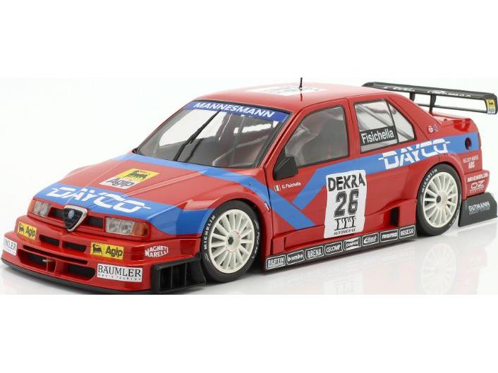 Alfa Romeo 155 V6 G. Fisichella TI #26 DTM / ITC 1995 Team Alfa Corse 2 1:18 Scale Werk83 Diecast Model Car-Werk83-Diecast Model Centre