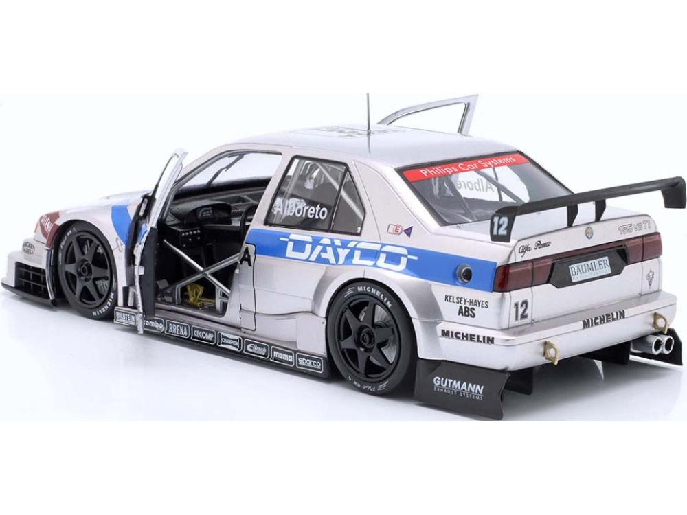 Alfa Romeo 155 V6 TI #12 DTM/ITC 1995 Michele Alboreto 1:18 Scale Werk83 Diecast Model Car-Werk83-Diecast Model Centre