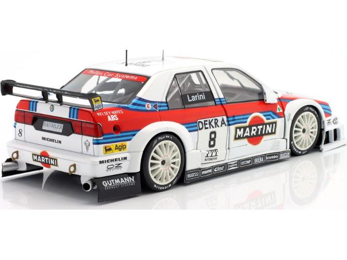 Alfa Romeo 155 V6 TI Nicola Larini #8 Martini Racing DTM/ITC 1995 1:18 Scale Werk83 Diecast Model Car-Werk83-Diecast Model Centre