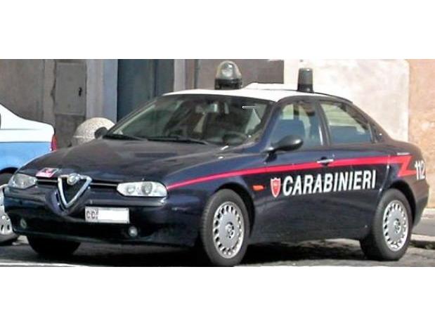 Alfa Romeo 156 2.0 Twin Spark Carabinieri 1997 1:18 Scale Diecast Model Car – Mitica-Mitica-Diecast Model Centre