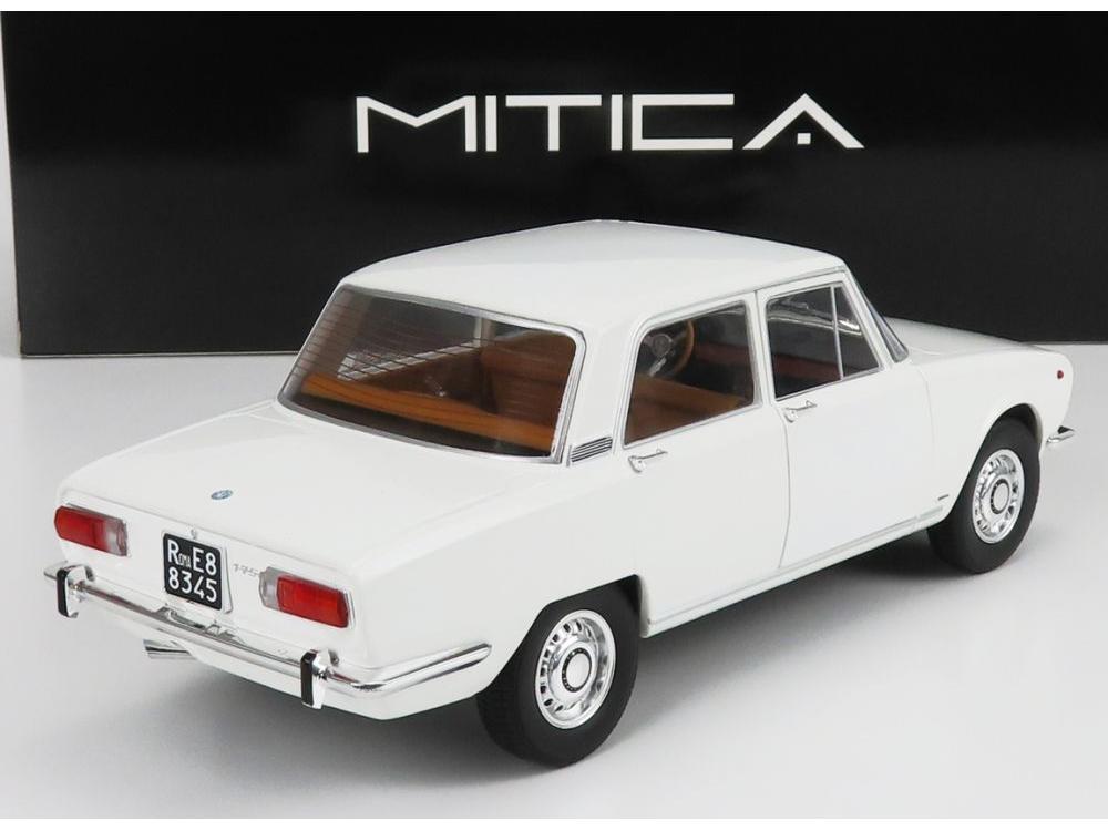 Alfa Romeo 1750 Berlina Series 2 1969 White 1:18 Scale Diecast Model Car – Mitica-Mitica-Diecast Model Centre