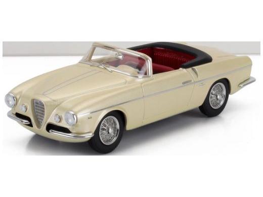 Alfa Romeo 1900C SS Ghia Aigle Gold Metallic Cabriolet Open 1955 sn01959 1:43 Scale Kess Resin Model-Kess-Diecast Model Centre
