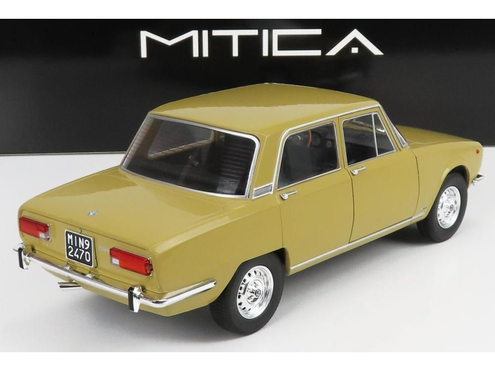 Alfa Romeo 2000 Berlina 1971 Giallo Piper 116 1:18 Scale Diecast Model Car – Mitica-Mitica-Diecast Model Centre