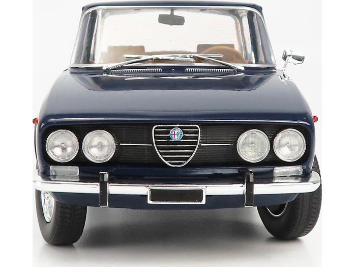 Alfa Romeo 2000 Berlina 1971 w/Commando Polizia Decals 1:18 Scale Diecast Model Car – Mitica-Mitica-Diecast Model Centre