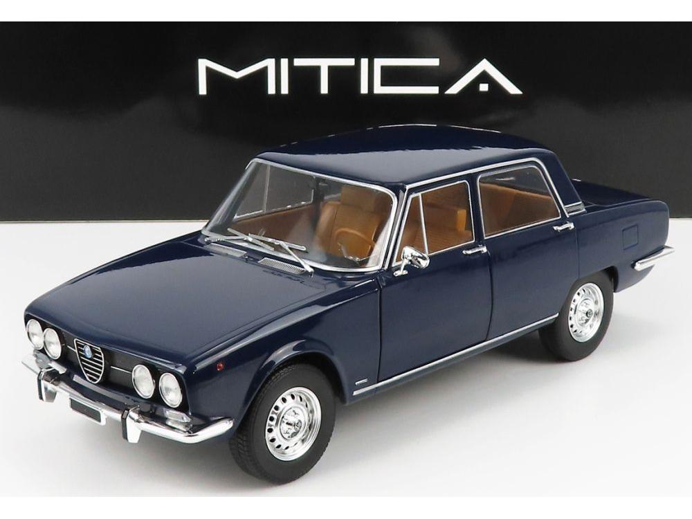 Alfa Romeo 2000 Berlina 1971 w/Commando Polizia Decals 1:18 Scale Diecast Model Car – Mitica-Mitica-Diecast Model Centre