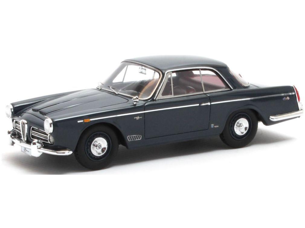 Alfa Romeo 2000S Vignale Grey 1958 1:43 Scale Matrix Resin Model Car-Matrix-Diecast Model Centre