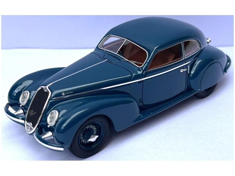 Alfa Romeo 6C 2500S Blue Berlinetta Touring 1939 1:43 Scale Matrix Resin Model Car-Matrix-Diecast Model Centre