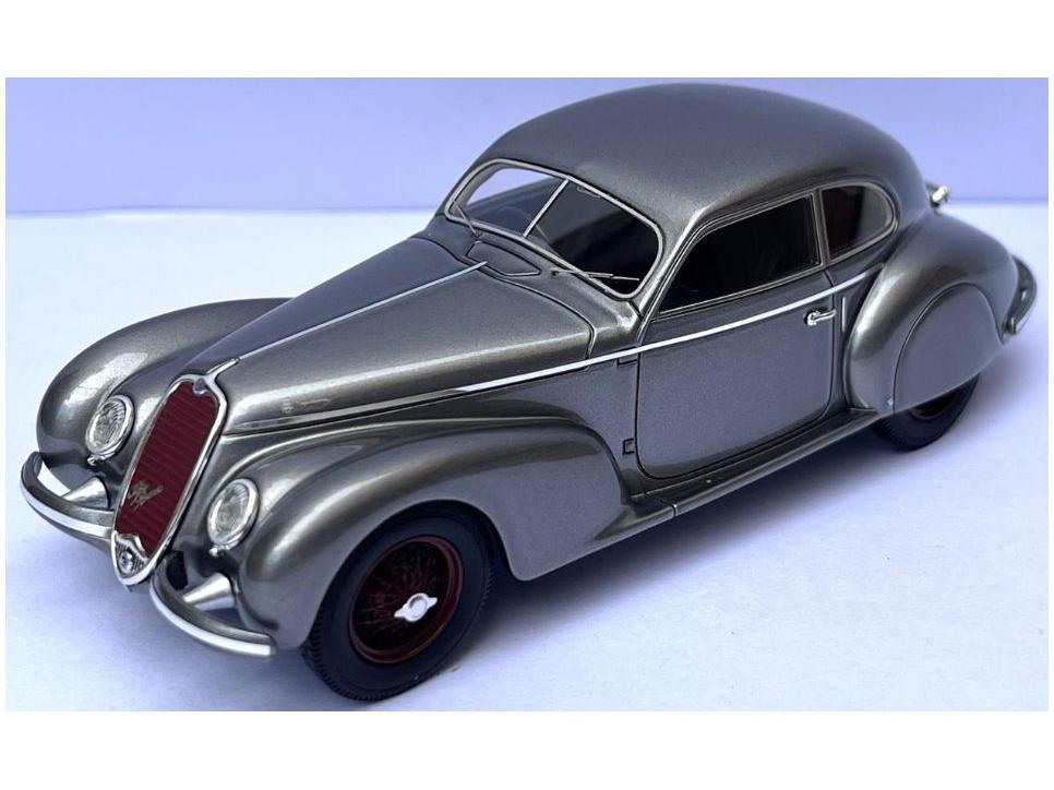 Alfa Romeo 6C 2500S Metallic Grey Berlinetta Touring 1939 1:43 Scale Matrix Resin Model Car-Matrix-Diecast Model Centre