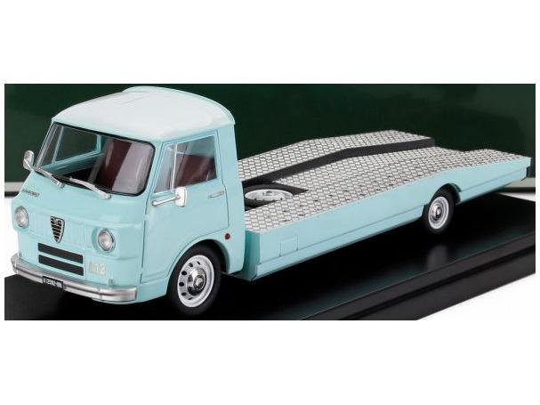 Alfa Romeo A12 (F12) Light Blue/White Carro Attrezzi Prima Serie Tow Truck 1967 1:43 Scale Diecast Model – Mitica-Mitica-Diecast Model Centre