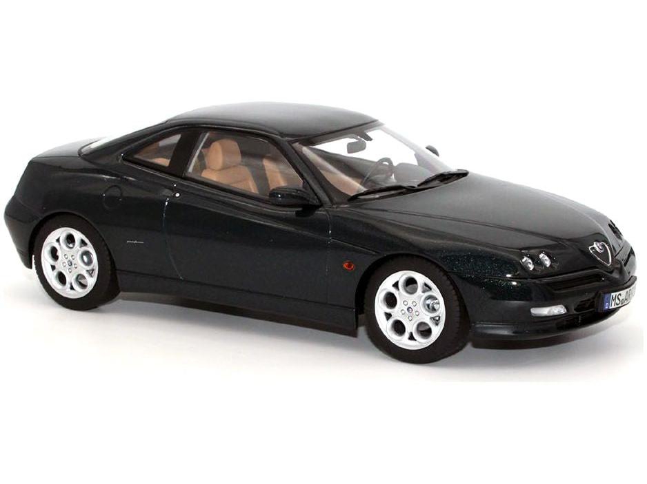 Alfa Romeo GTV Coventry Green Metallic 2001 1:18 Scale Norev Diecast Model Car-Norev-Diecast Model Centre