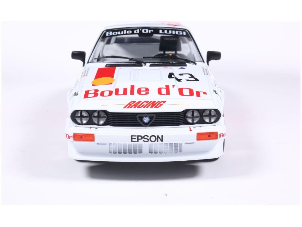 Alfa Romeo GTV6 White #43 B.De Dryer F-X.Boucher/L.Boucher 24H De Spa 1985 1:18 Scale Solido Diecast Model Car-Solido-Diecast Model Centre