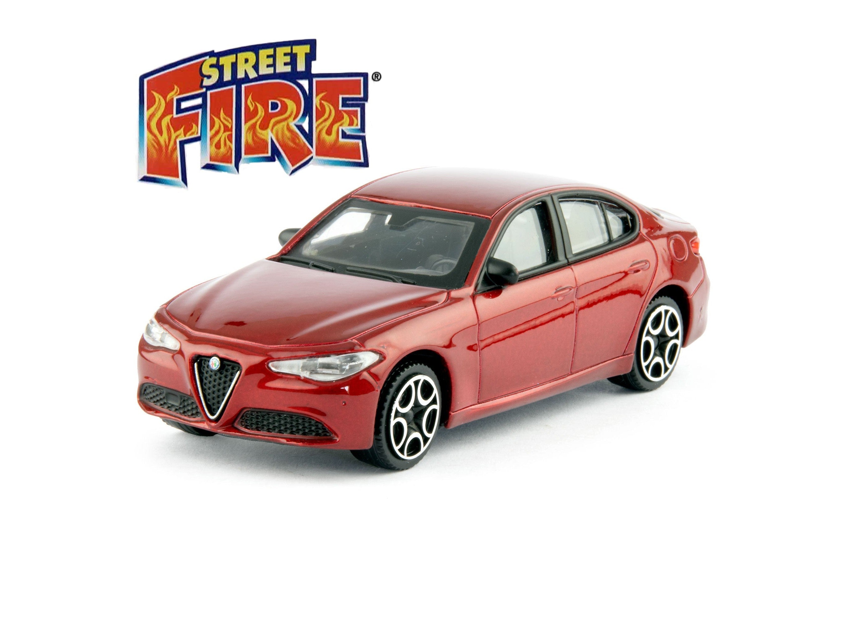 Alfa Romeo Giulia 2016 red - 1:43 Scale Toy Car-Bburago-Diecast Model Centre