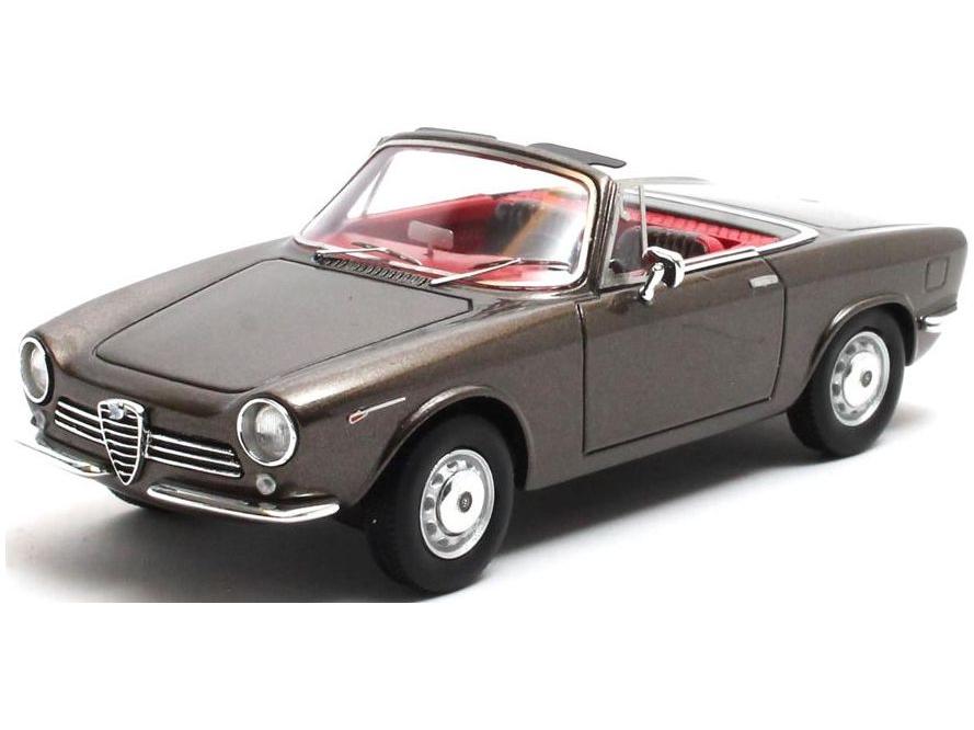 Alfa Romeo Giulia GT Spider Prototipo (105.03#00002) Brown Metallic 1963 1:43 Scale Matrix Resin Model Car-Matrix-Diecast Model Centre