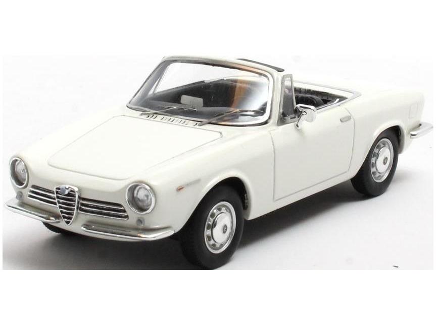 Alfa Romeo Giulia GT Spider Prototipo (105.03#00002) White 1963 1:43 Scale Matrix Resin Model Car-Matrix-Diecast Model Centre
