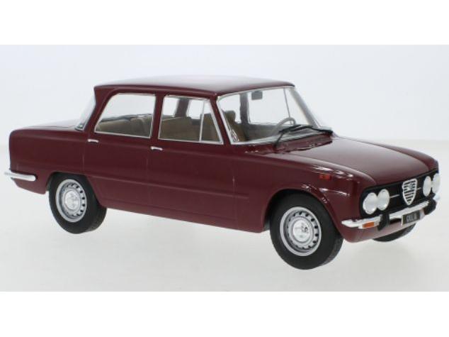 Alfa Romeo Giulia Nuova Super 1974 Dark Red 1:18 Scale Diecast Model Car Group-Model Car Group-Diecast Model Centre