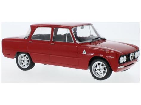 Alfa Romeo Giulia Nuova Super Red 1974 1:18 Scale Model Car Group Diecast Model Car-Model Car Group-Diecast Model Centre