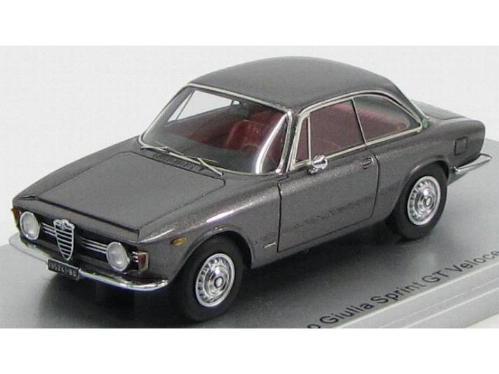 Alfa Romeo Giulia Sprint GT Veloce1.8 Grey 1:43 Scale Kess Resin Model-Kess-Diecast Model Centre