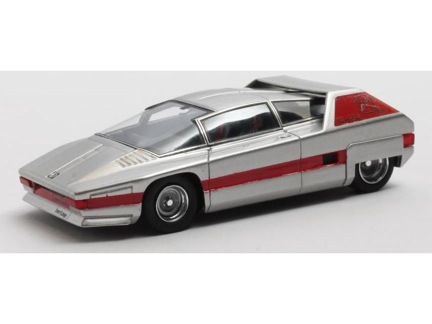 Alfa Romeo Navajo Bertone silver 76 1:43 Scale Matrix Resin Model Car-Matrix-Diecast Model Centre