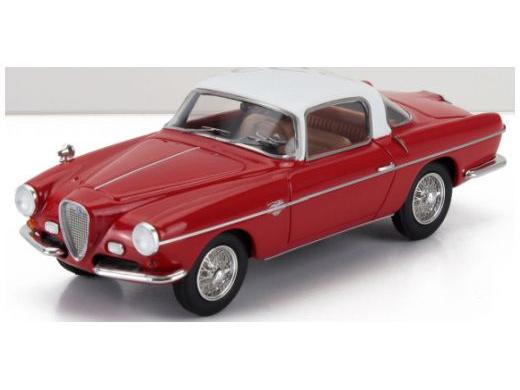 Alfa Romeo SZ 1900 Ghia SS Aigle Red Lugano Coupe 1957 sn02055 1:43 Scale Kess Resin Model-Kess-Diecast Model Centre
