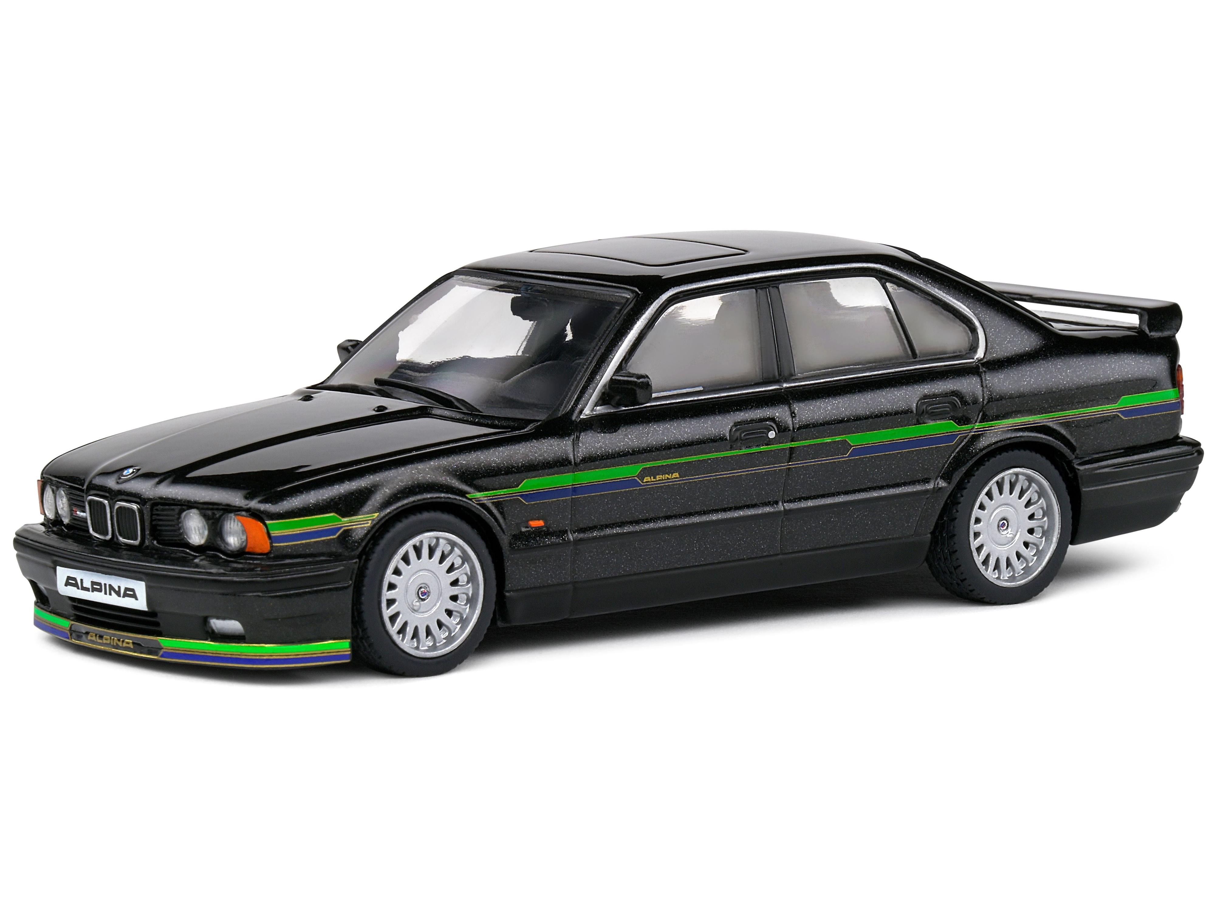 Alpina B10 Biturbo 1994 Black 1:43 Scale Solido Diecast Model-Solido-Diecast Model Centre