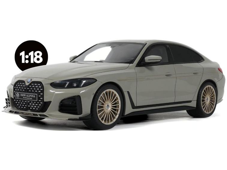 Alpina B4 GT Grey 2024 1:18 Scale GT Spirit Resin Model Car-GT Spirit-Diecast Model Centre
