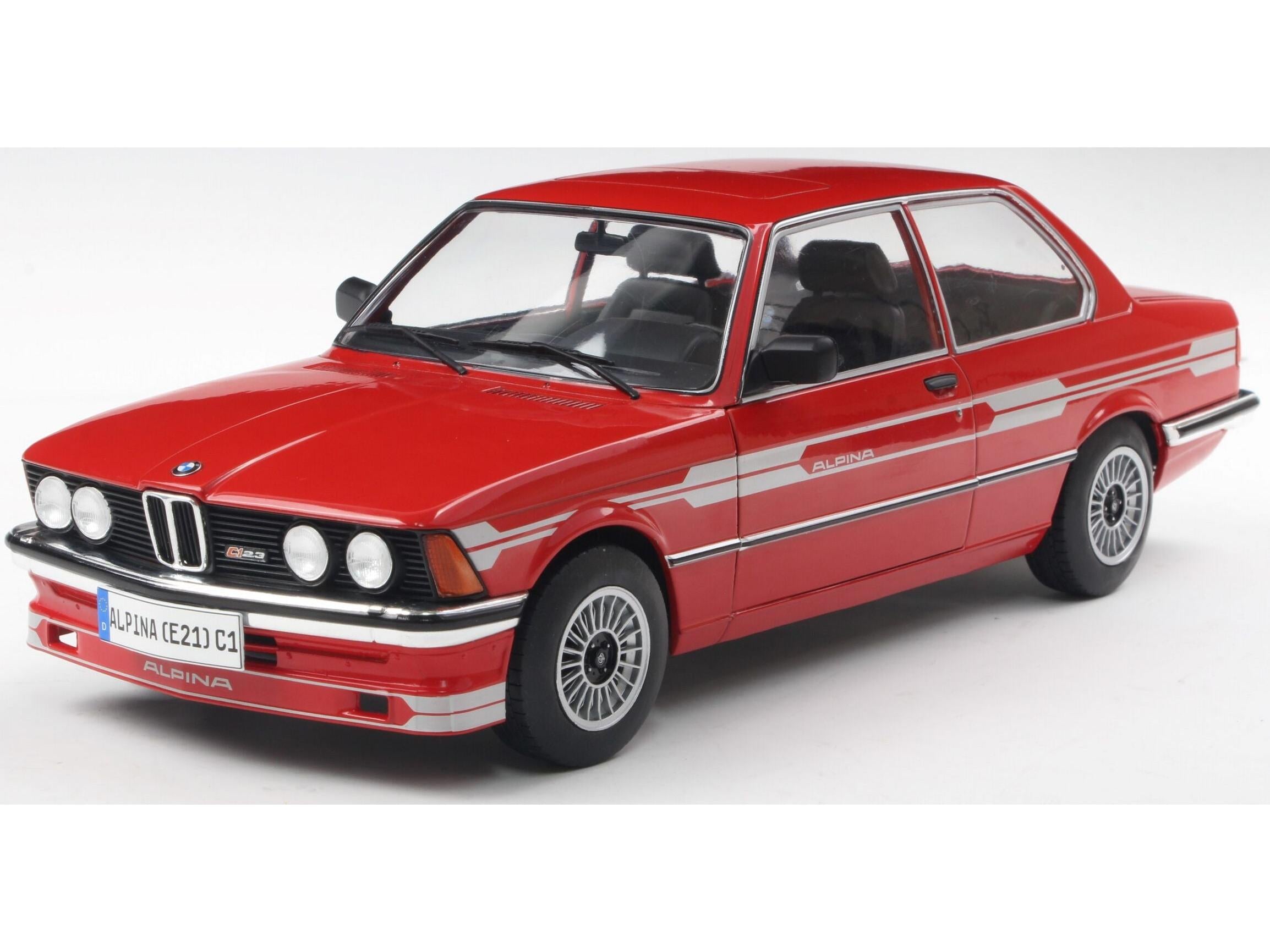 Alpina E21 C1 2.3 Red 1980 1:18 Scale Solido Diecast Model Car-Solido-Diecast Model Centre