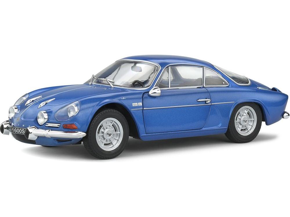 Alpine A110 1600S 1969 Blue 1:18 Scale Solido Diecast Model-Solido-Diecast Model Centre