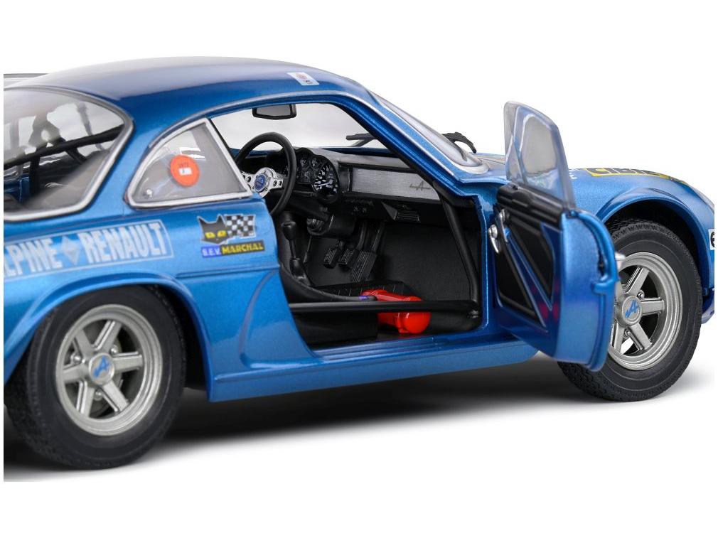 Alpine A110 1600S Blue #1 Therier/Roure Rallye Monte Carlo 1972 1:18 Scale Solido Diecast Model Car-Solido-Diecast Model Centre
