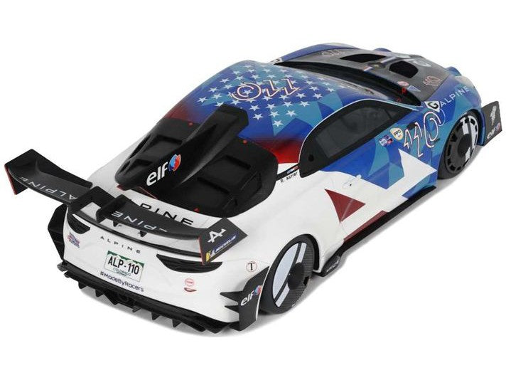 Alpine A110 Pikes Peak 2023 1 18 OttOmobile OTT 1095 Diecast Model Centre