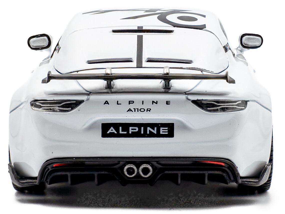 Alpine A110 Radicale 70 White 2024 1:43 Scale Solido Diecast Model Car-Solido-Diecast Model Centre