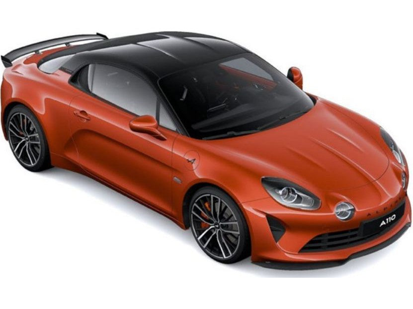 Alpine A110 S Pack Aero 2022 Fire Orange 1:43 Scale