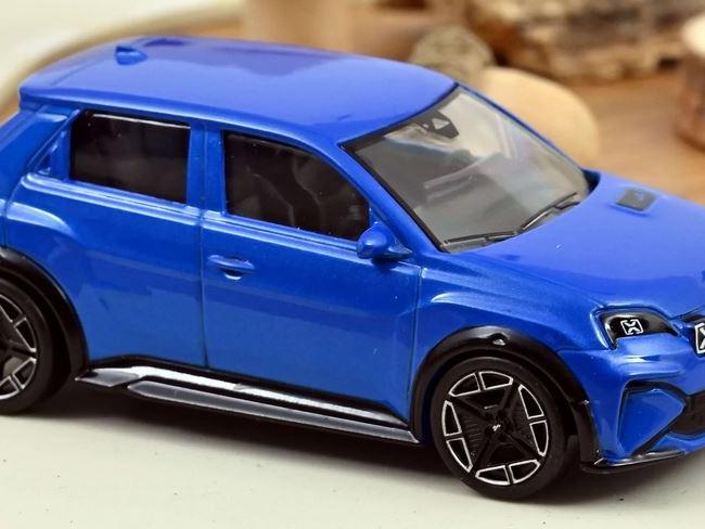 Alpine A290 GTS 2024 Blauw Metallic / Zwart 1-18 Solido - Schuiten Autominiaturen