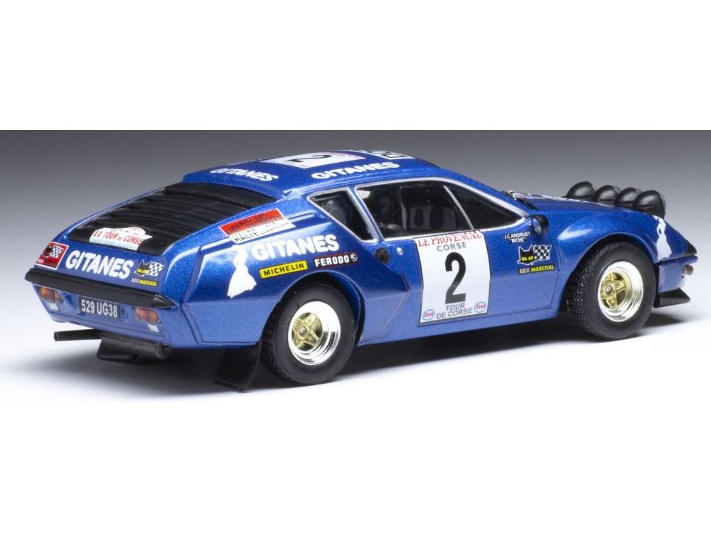 Alpine A310 #2 Gitanes Tour de Corse 1976 J-C.Andruet/Biche 1:43 Scale IXO Diecast Model Car-IXO-Diecast Model Centre
