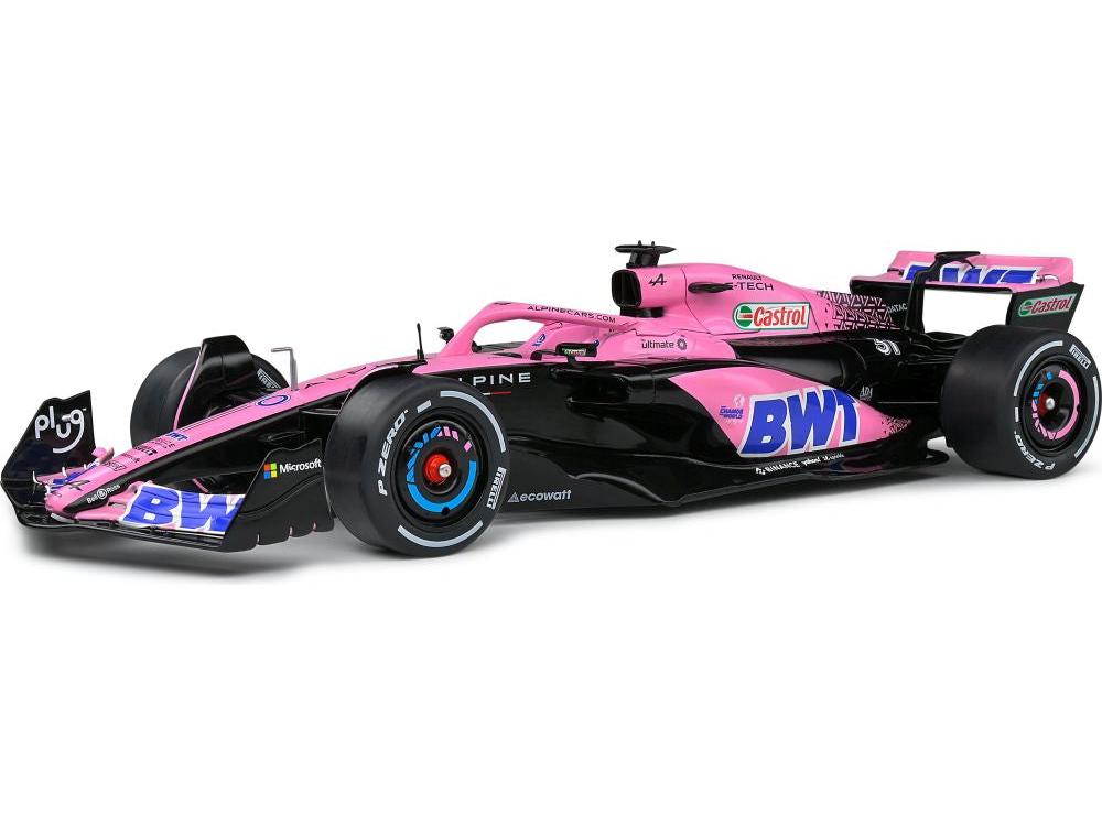 Alpine A523 Presentation Version Pink 2023 1:18 Scale Solido Diecast Model-Solido-Diecast Model Centre